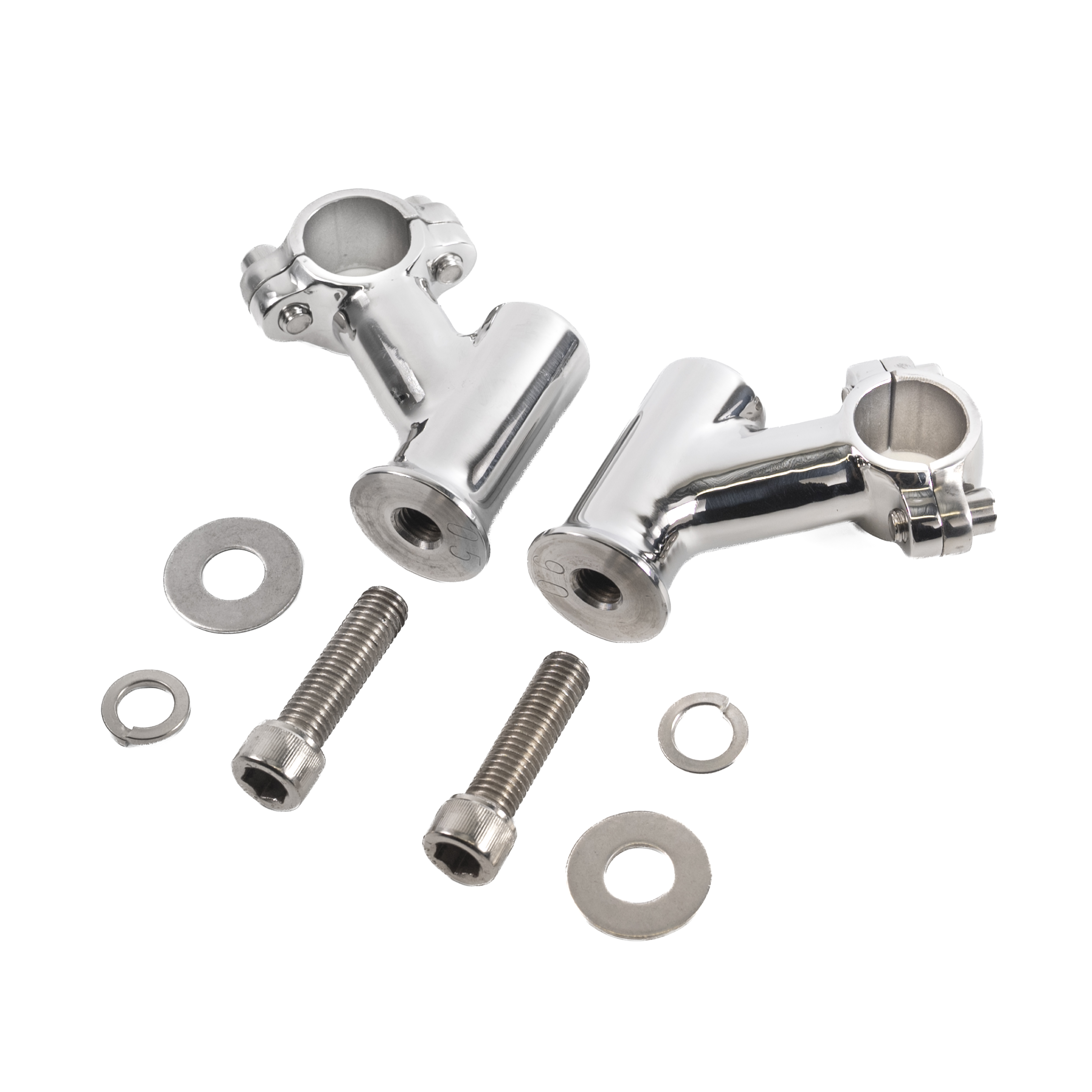 HideWork Harley Davidson Riser - H2 - Polished