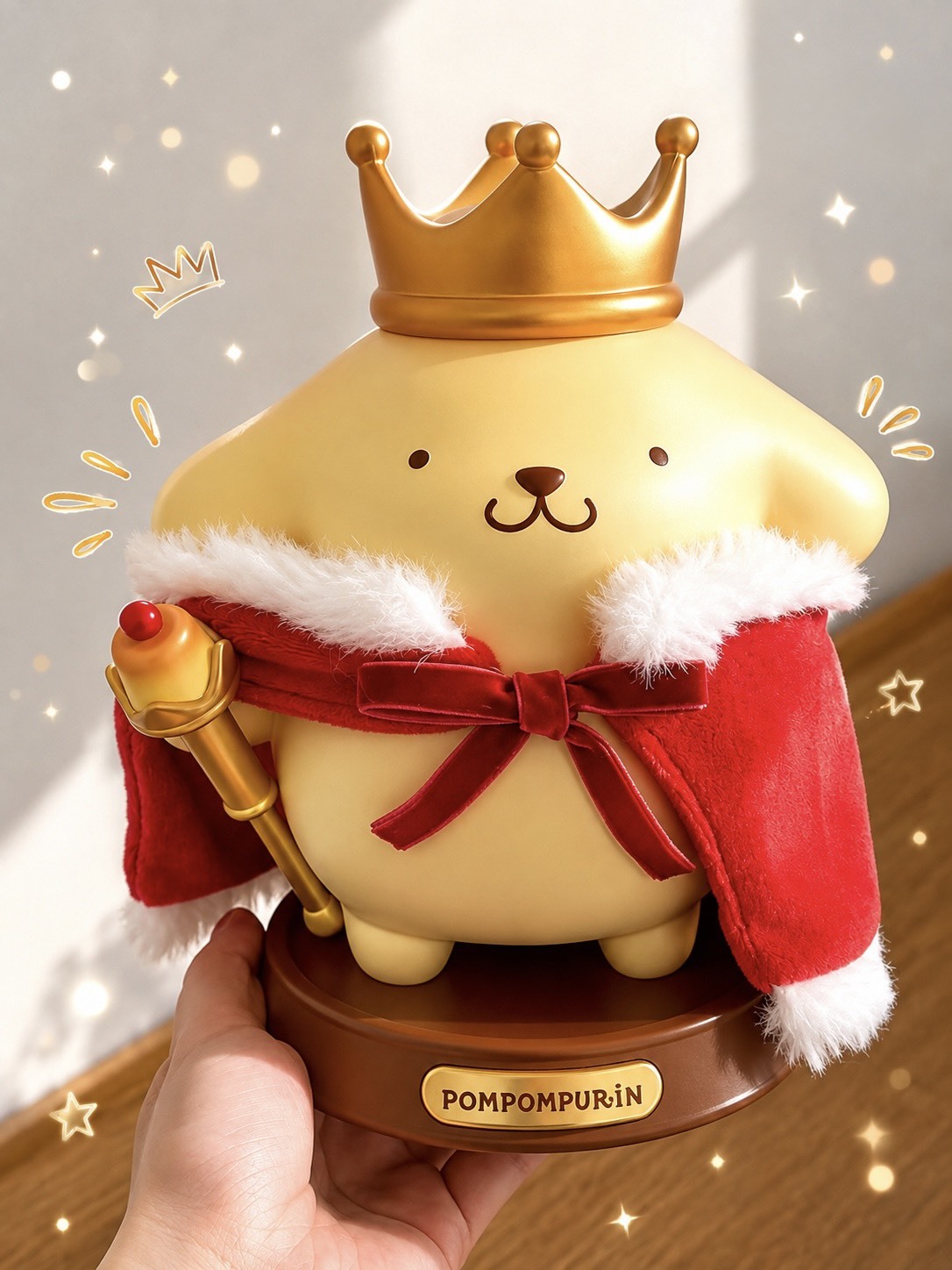 正版授權 SANRIO 三麗鷗 布丁狗國王 藍牙音響 禮盒組