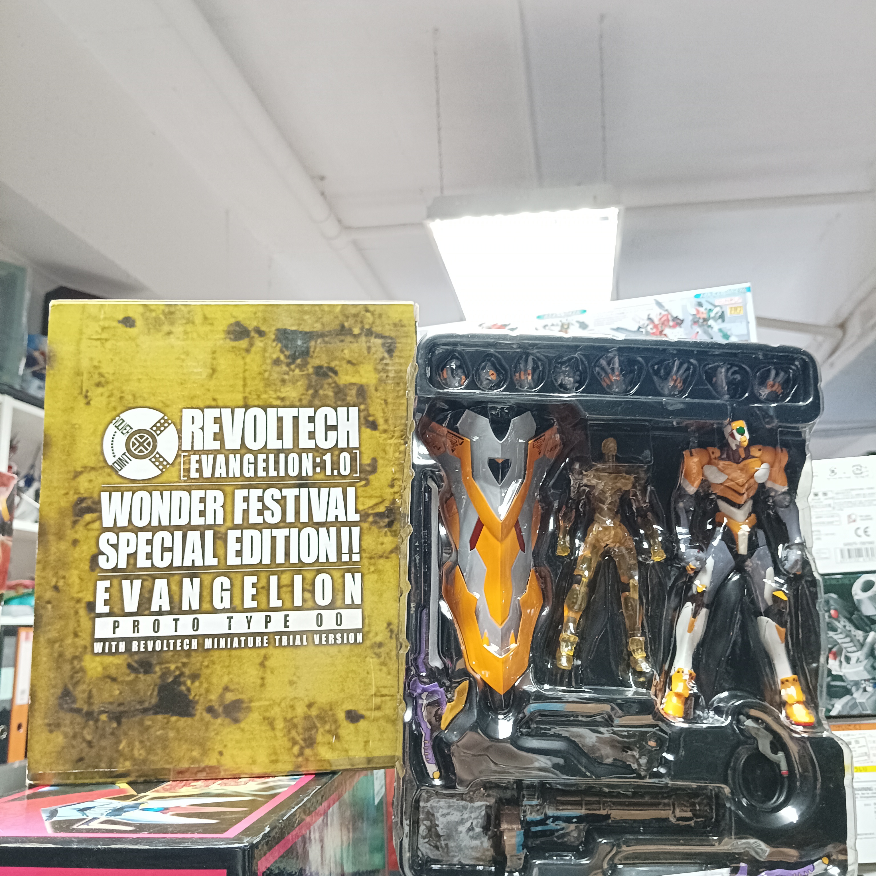 寄賣-其它-EVA Revoltech Evangelion1.0 wonder festival 零號機