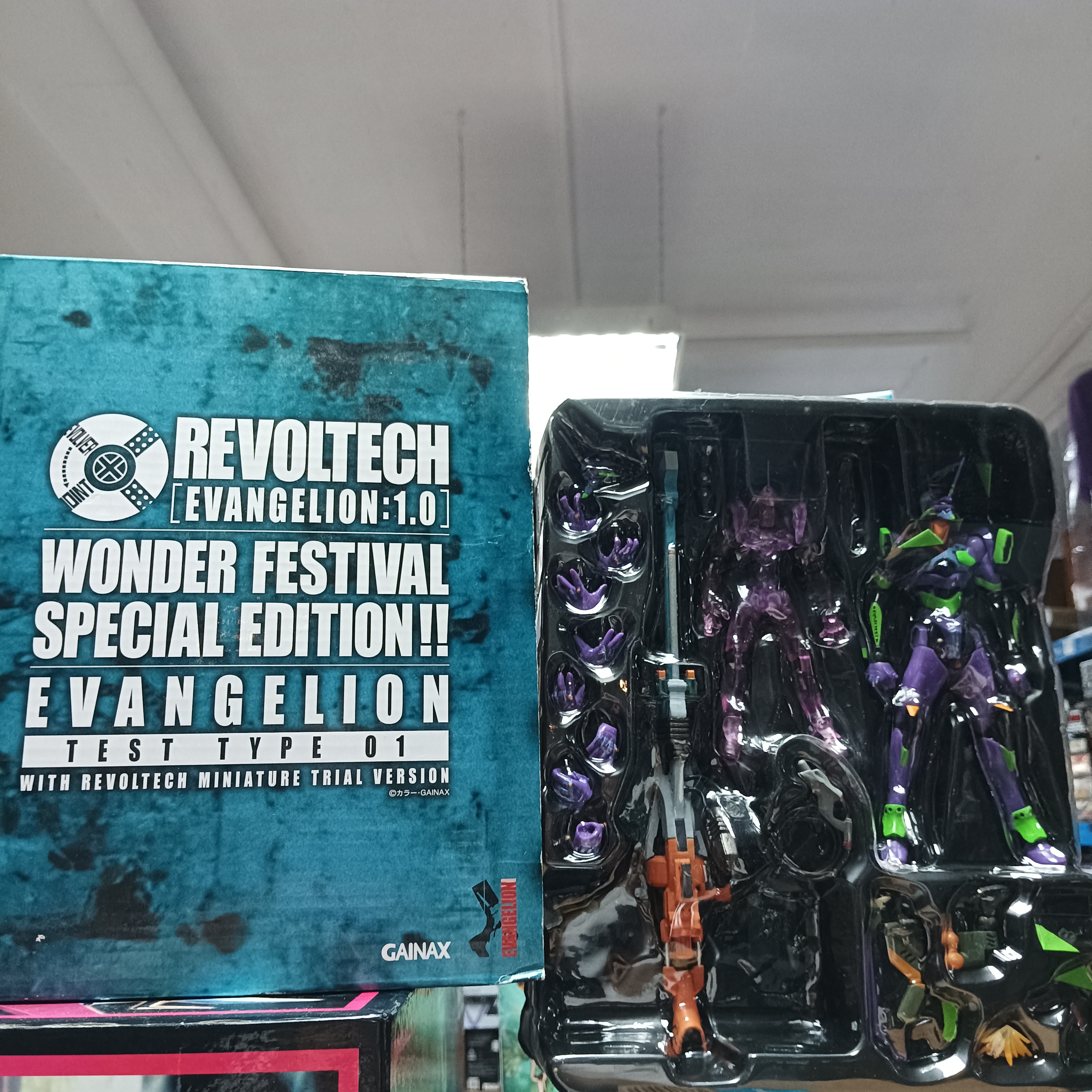 寄賣-其它-EVA Revoltech Evangelion1.0 wonder festival 初號機