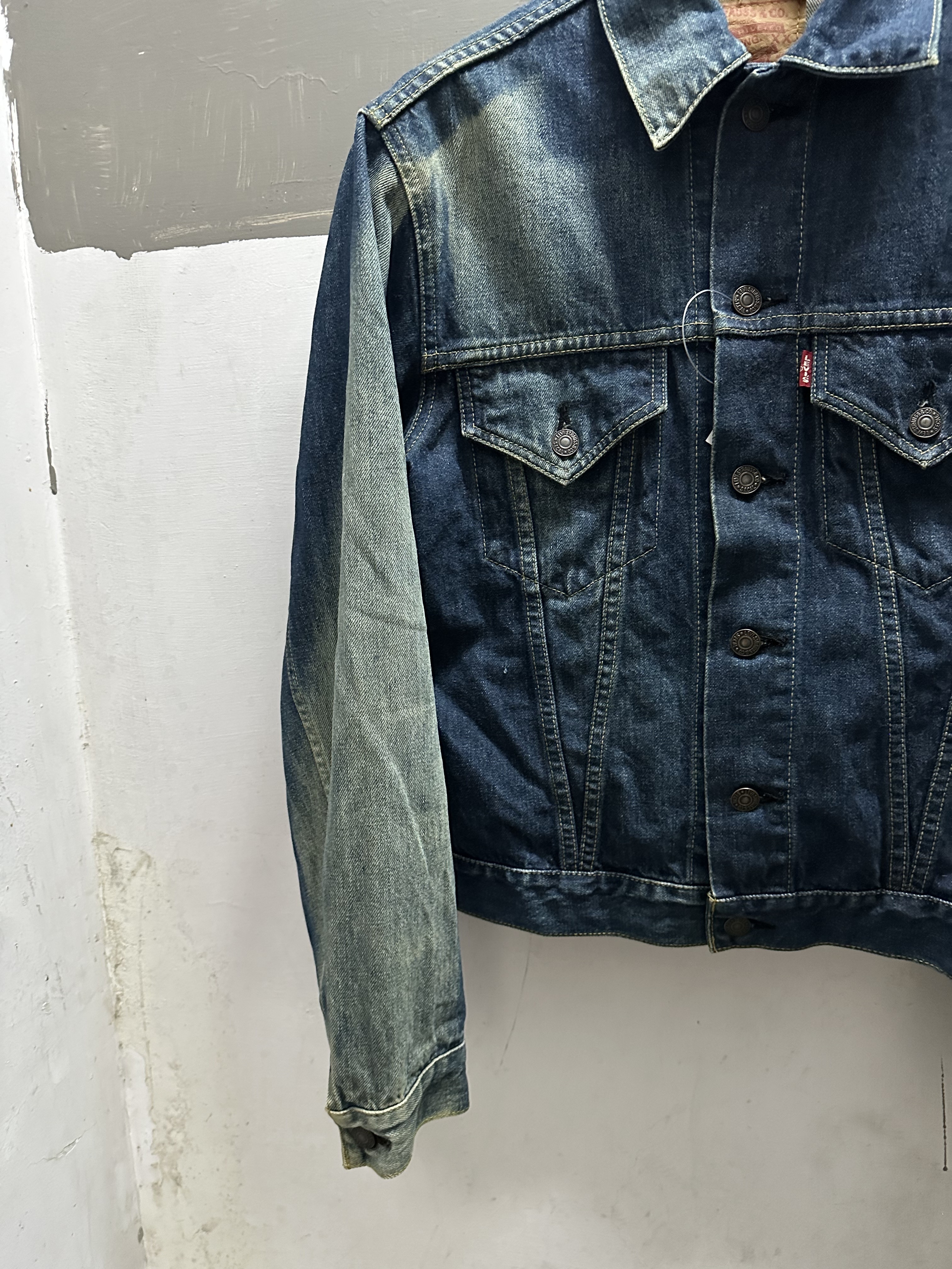 90’s 復刻版 LVC 90’s Levi’s 557 Type III Jacket (MADE IN JAPAN) “Sun Fade”