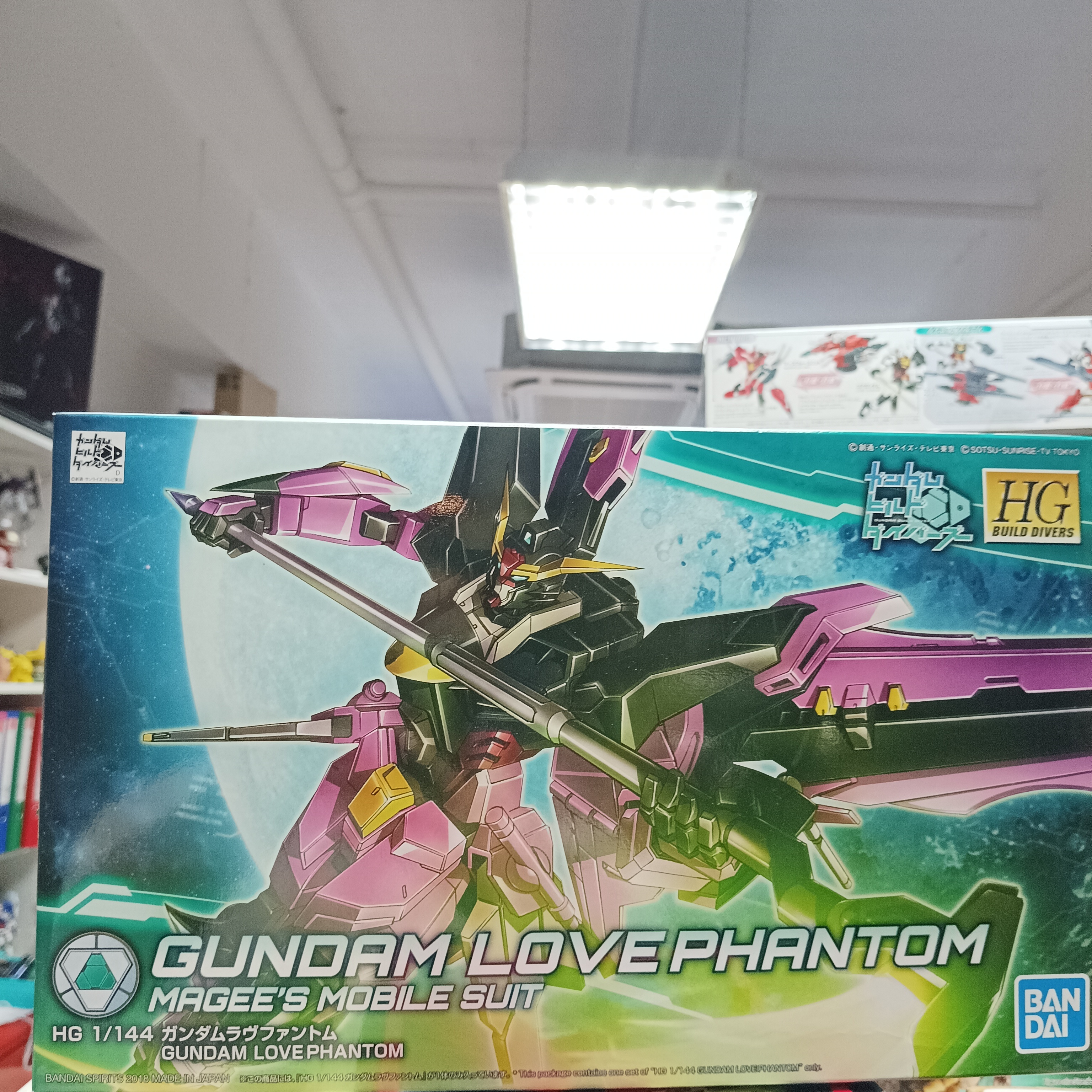 寄賣-GUNDAM-HG build divers Gundam Lovephantom