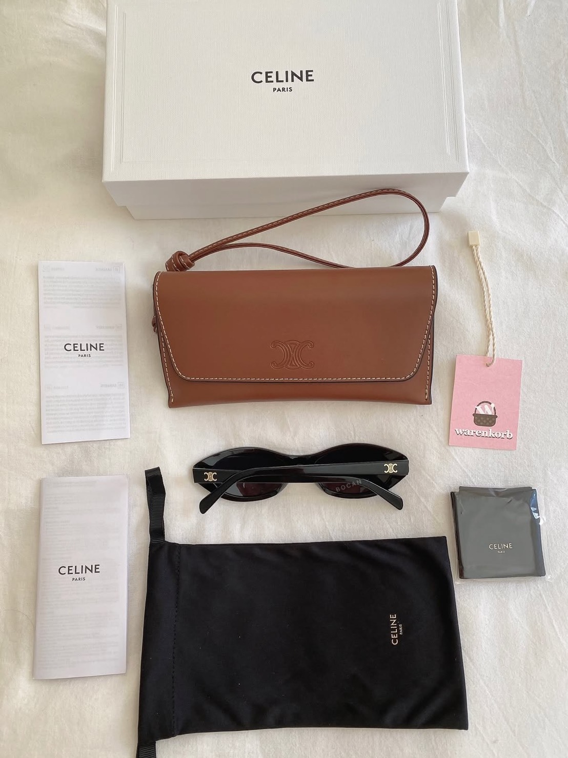 CELINE TRIOMPHE MINI 02 貓眼太陽眼鏡