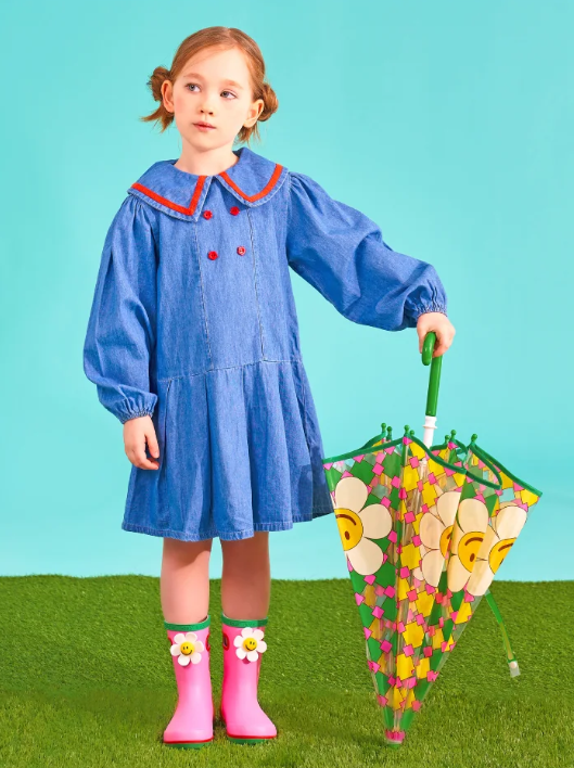 【預購】KWG082943 Wiggle Wiggle Kids Umbrella 兒童雨傘