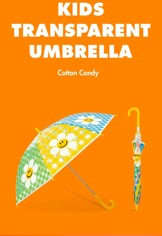 【預購】KWG082944 Wiggle Wiggle Kids Umbrella 兒童雨傘