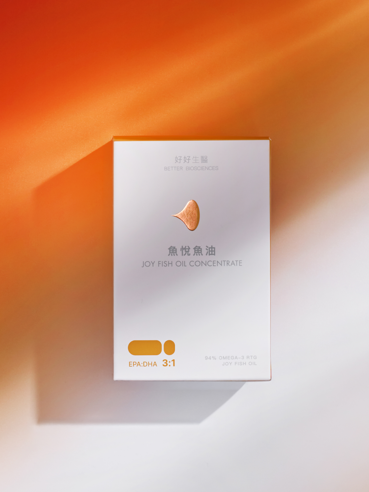 【預購｜十一月上旬出貨】全新升級魚悅魚油－94％ Omega-3 rTG高濃度EPA挪威魚油 (60顆)【HEENIVERSE專區】
