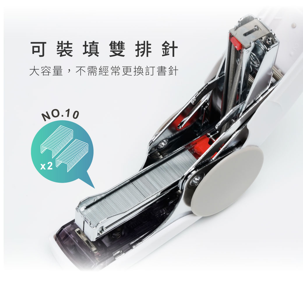 SDI 手牌 壹指訂 10 號省力平針訂書機 【1113C】 商品介紹 04