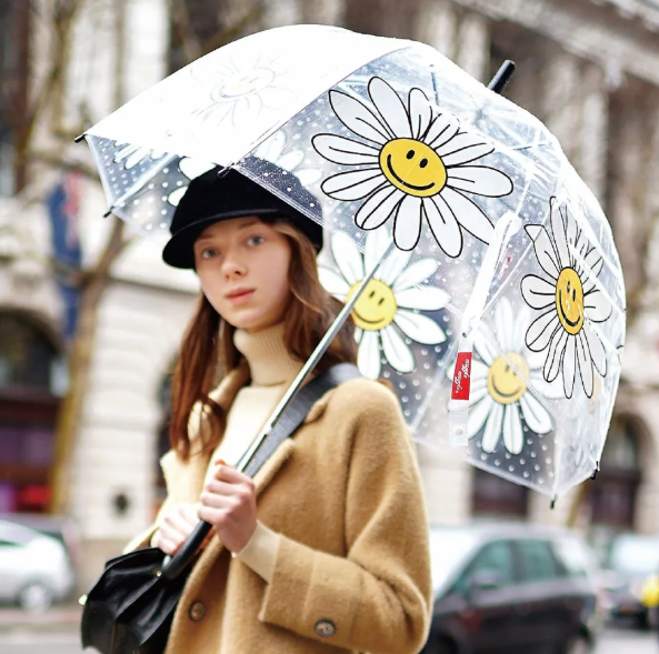 【預購】KWG082947 Wiggle Wiggle Bubble Umbrella 透明雨傘