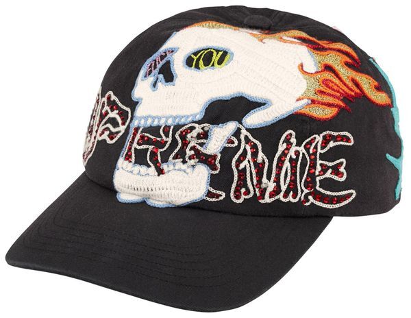 2026AW SUPREME MASATO SKULL WFST 6-PANEL 骷髏 貼布 Y2K 帽子 現貨 FW26H57