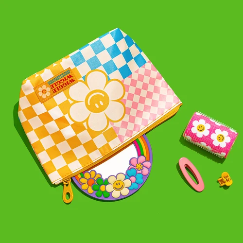 【預購】KWG082952 Wiggle Wiggle Pattern Pouch 收納袋