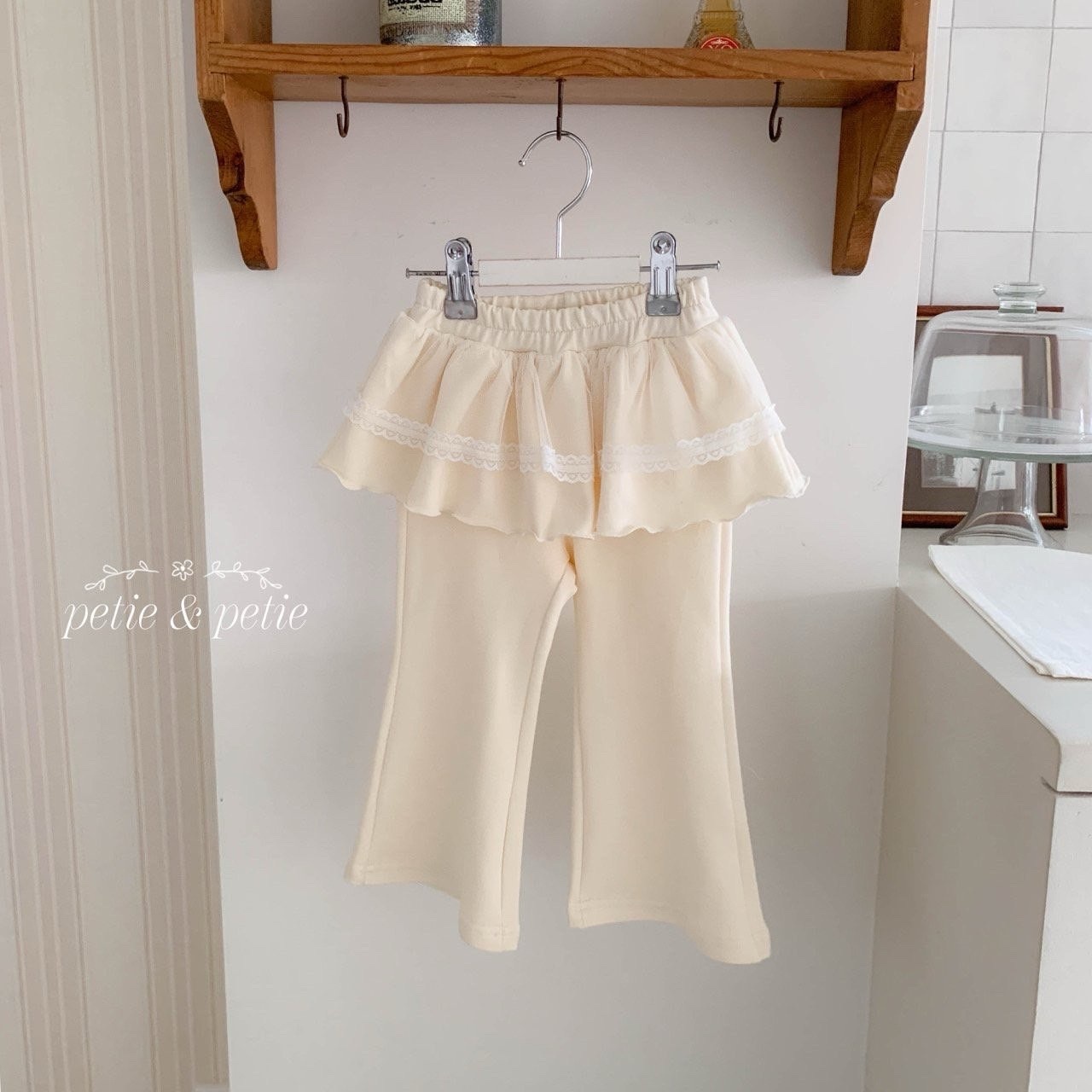 PETIT & PETIT Sheer Cancan Pants