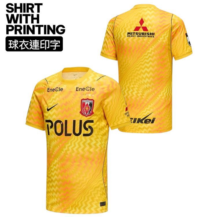 [SHIRT WITH PRINTING ] 2026 /2027  URAWA RED DIAMONDS GK REPICA SHIRT