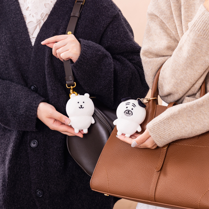 預訂｜白熊 & 八哥 小小公仔吊飾套裝