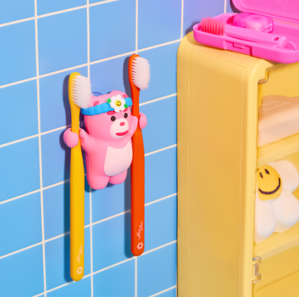 【預購】KWG082962 Belly Bear X Wiggle Wiggle Toothbrush Holder 牙刷架