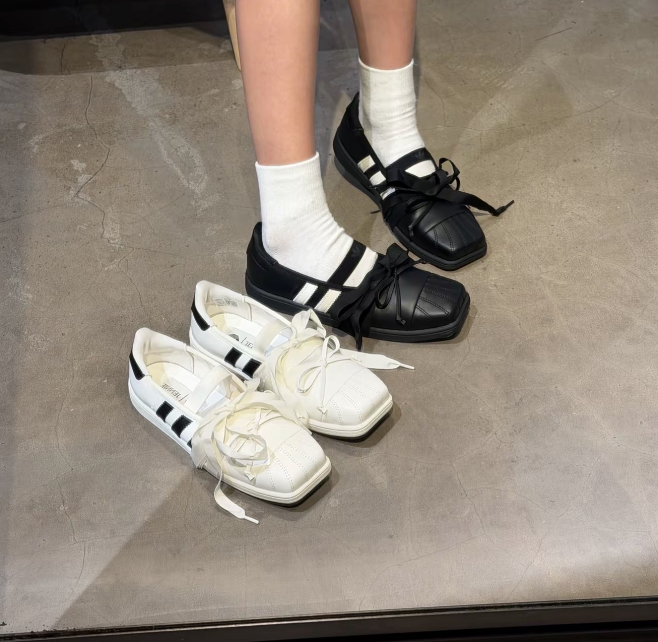 預訂| JENNIE X ADIDAS SUPERSTAR SQ BALLET BLACK LB3787