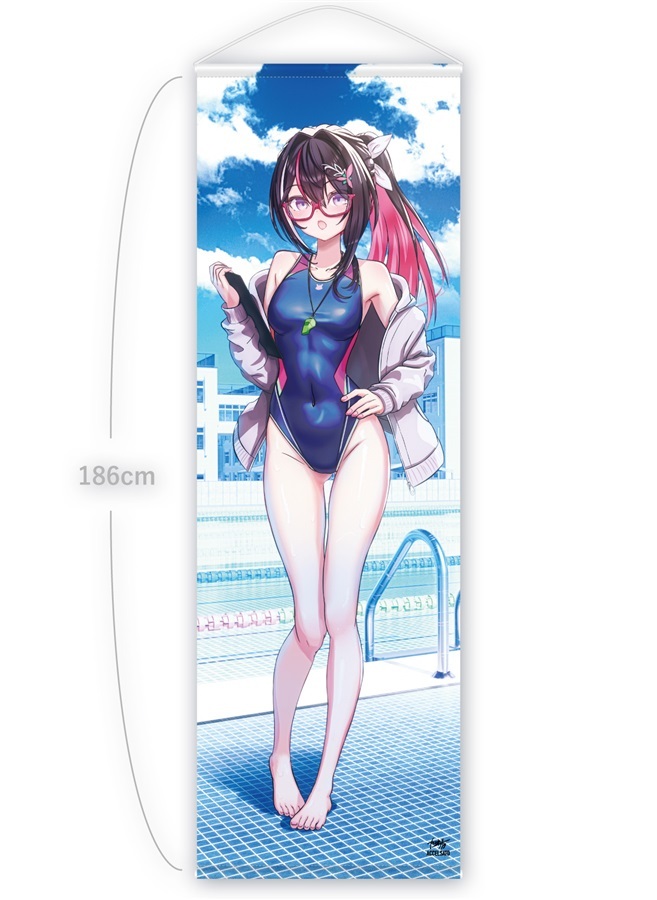 C108「同人代購」[Melonbooks代購」ACCEL SATO - AZKi先生 水泳ver 等身大タペストリー
