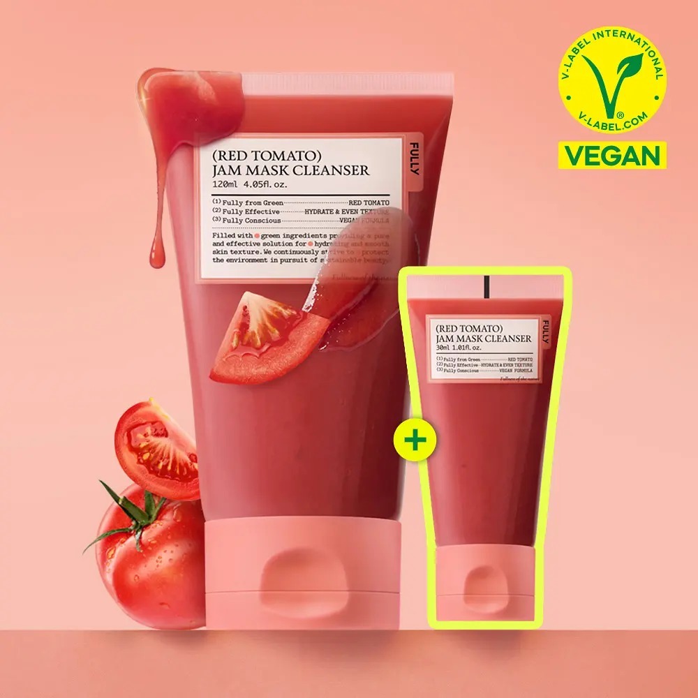 [ FULLY ] Red Tomato Jam Mask Cleanser 120ml