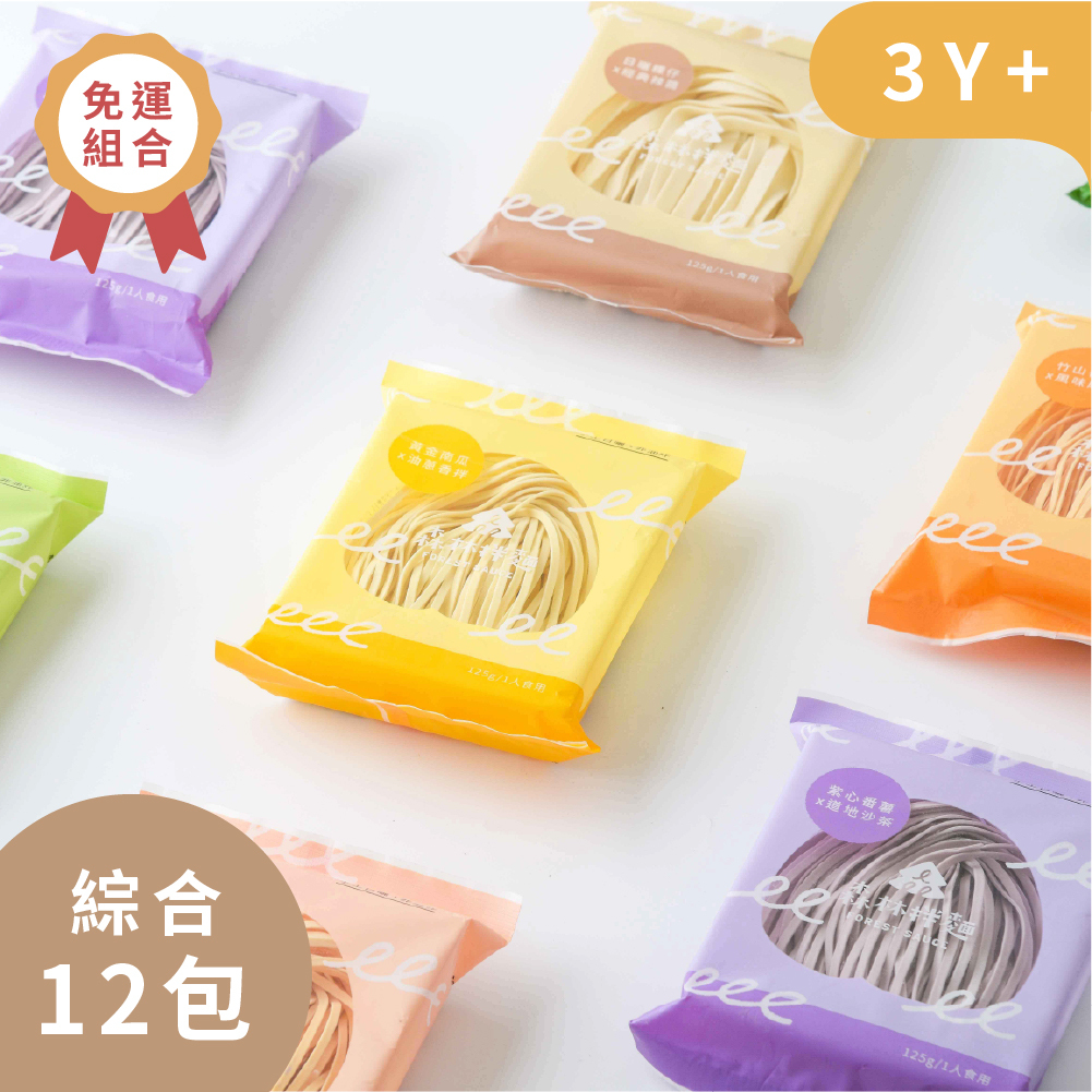 森林綜合拌麵｜12包入｜免運