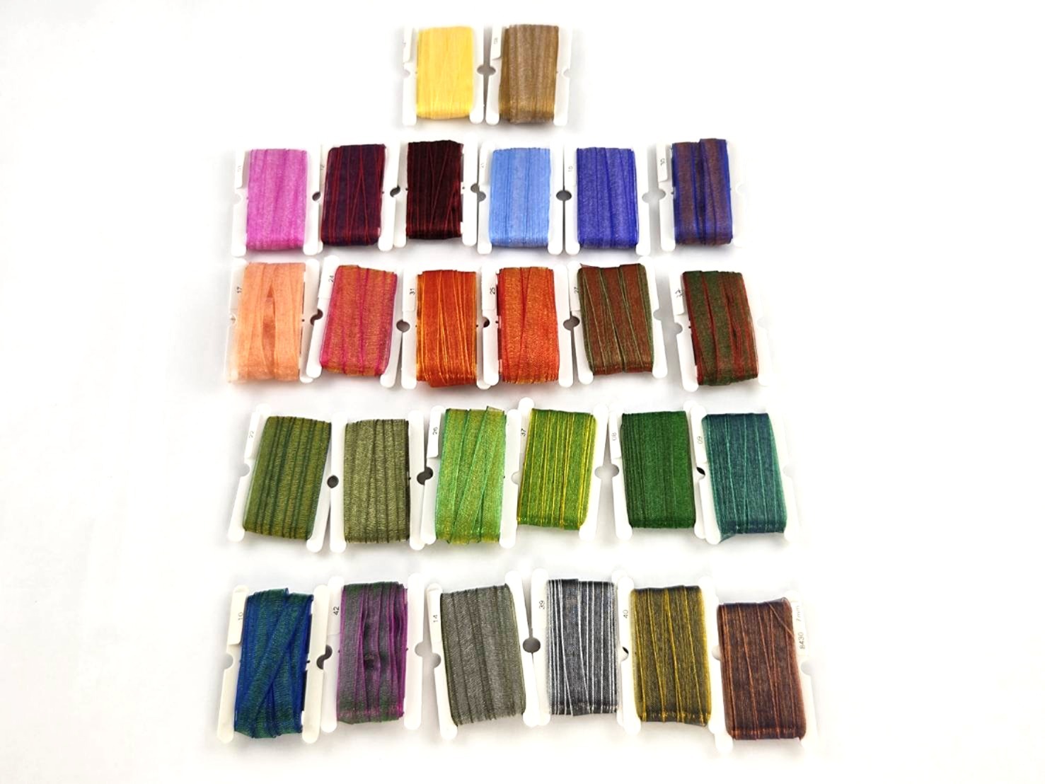 Ultra Sheer Two-Tone Shimmer Organza / 3 Widths