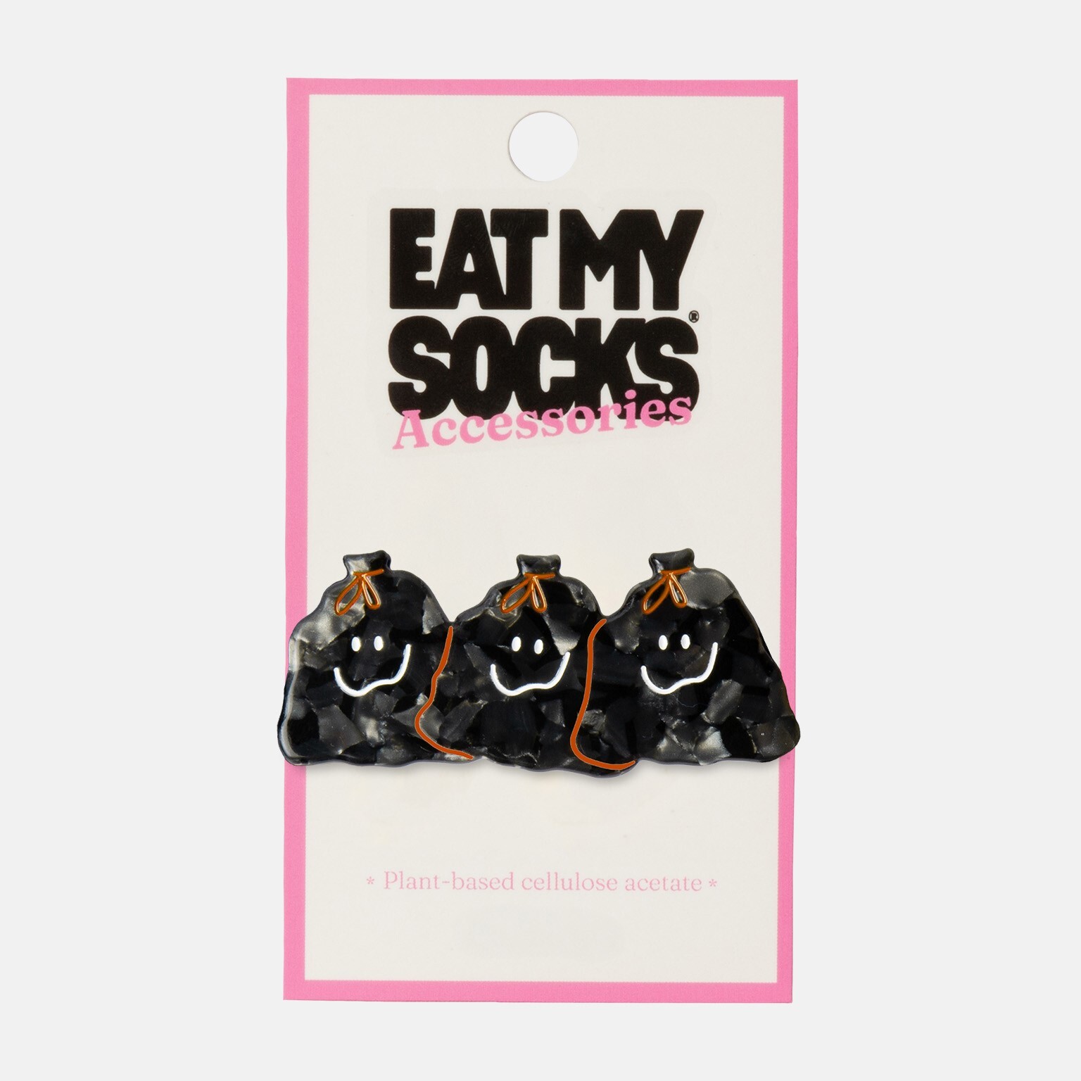EAT MY SOCKS ｜髮夾｜垃圾袋