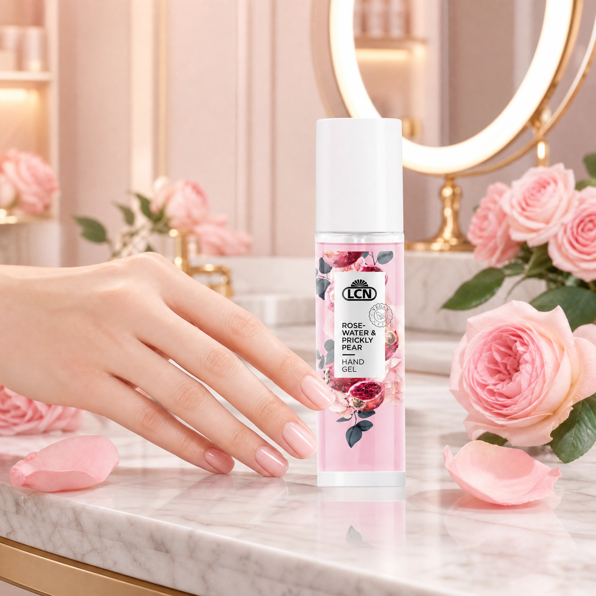 LCN 玫瑰純露補濕精華 100ml