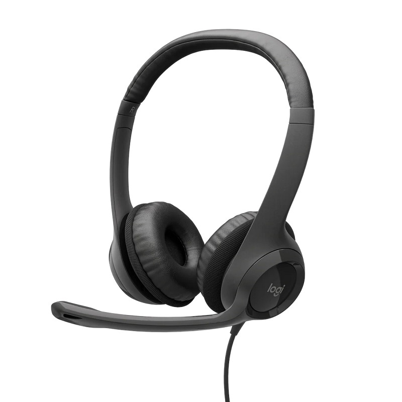 Logitech H390 立體聲耳機麥克風 (USB)