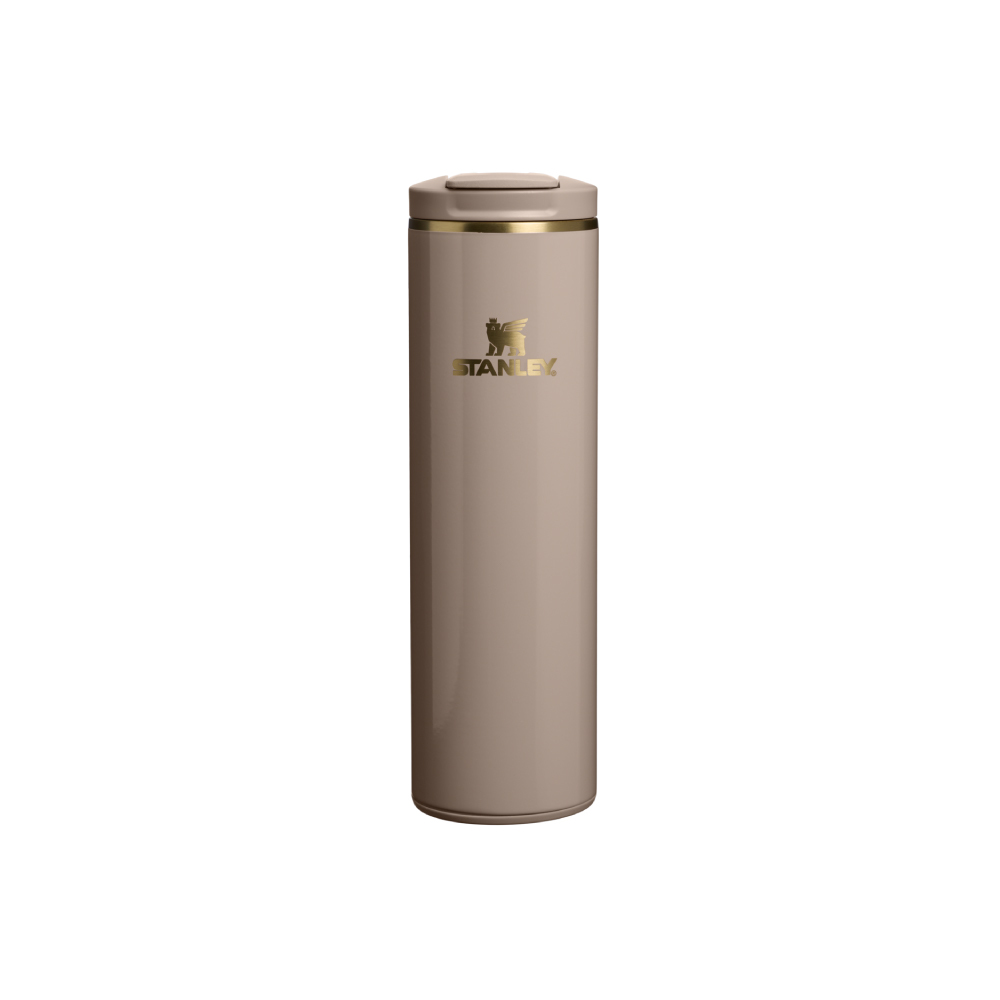 STANLEY 輕重力系列 Aerolight 翻蓋輕盈杯 0.47L / 光澤沙棕