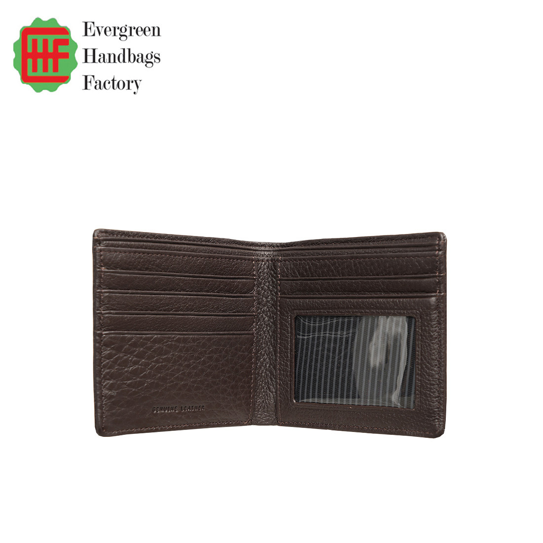Double Billfold Wallet with ID Window