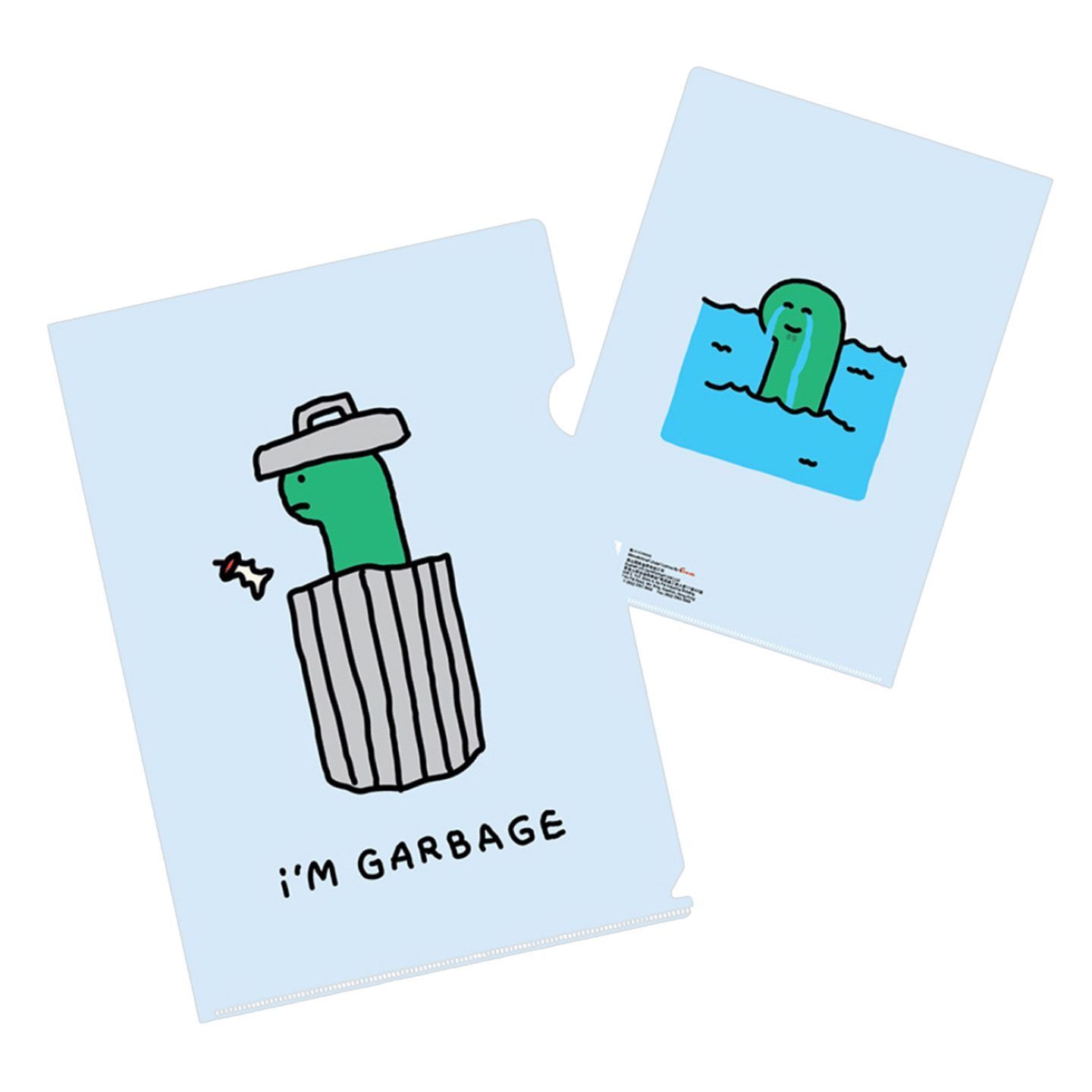 JOGUMAN A4 L 型 PP 文件夾 (IM GARBAGE)