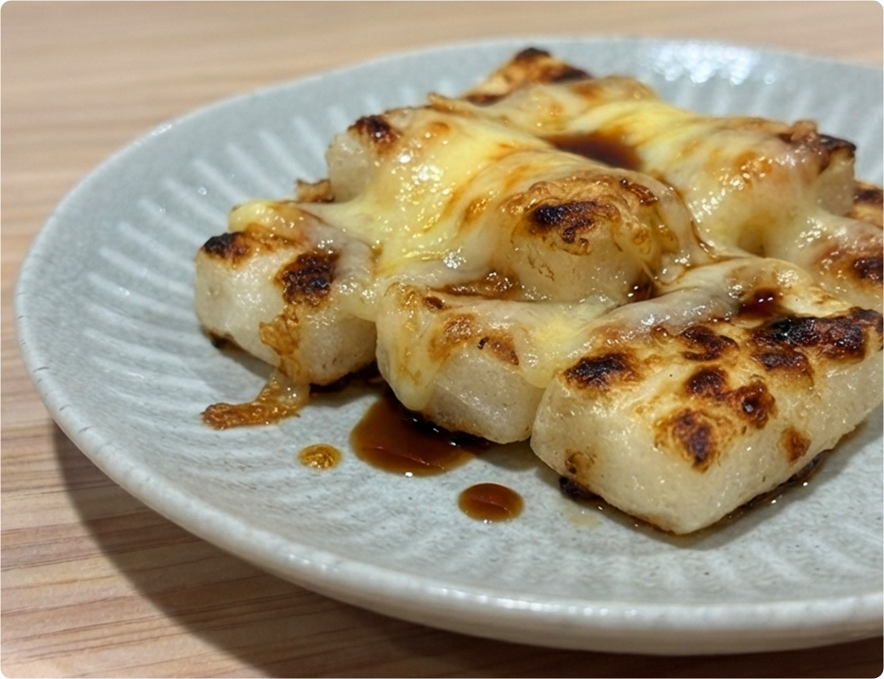 起司烤麻糬