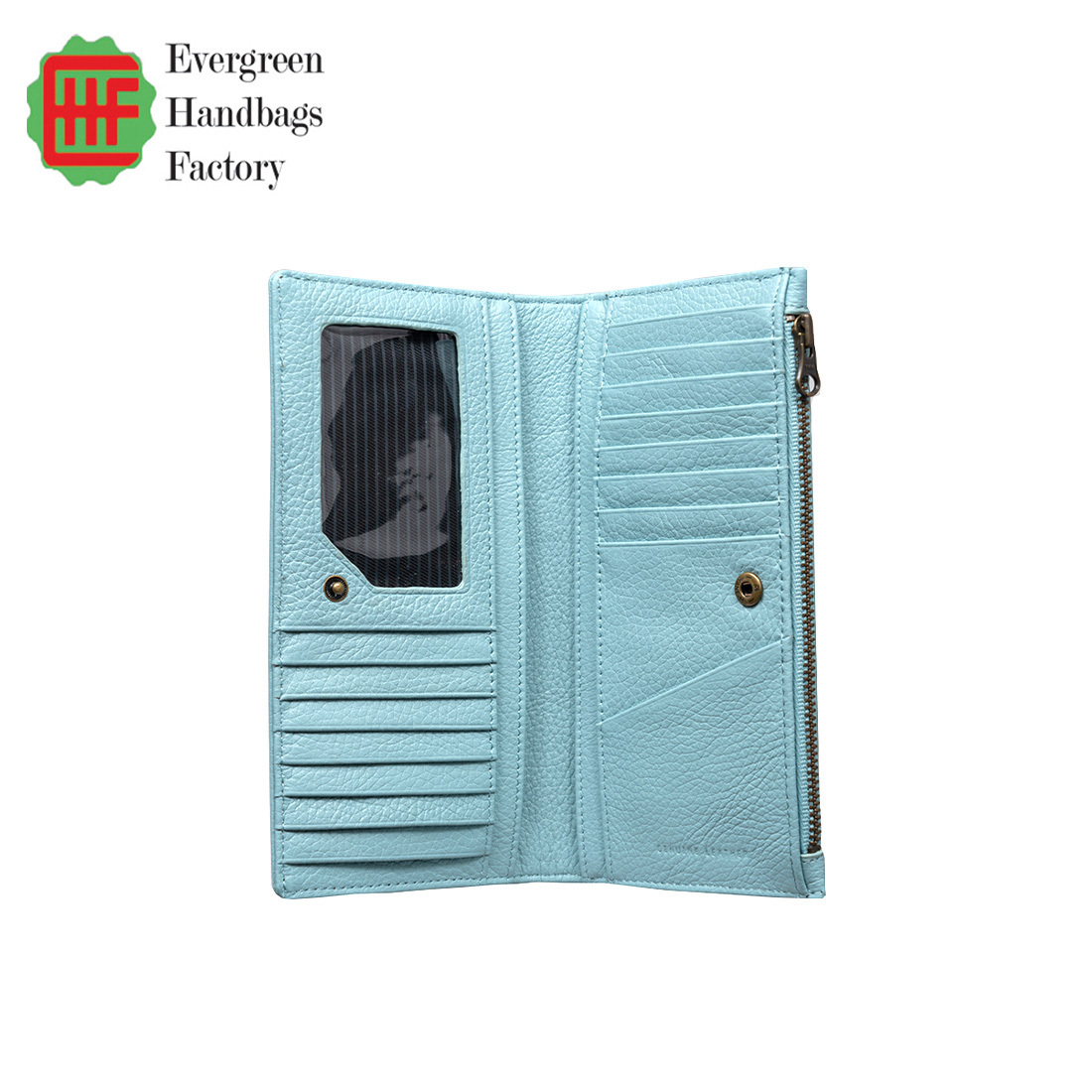 Long Top Zip Wallet