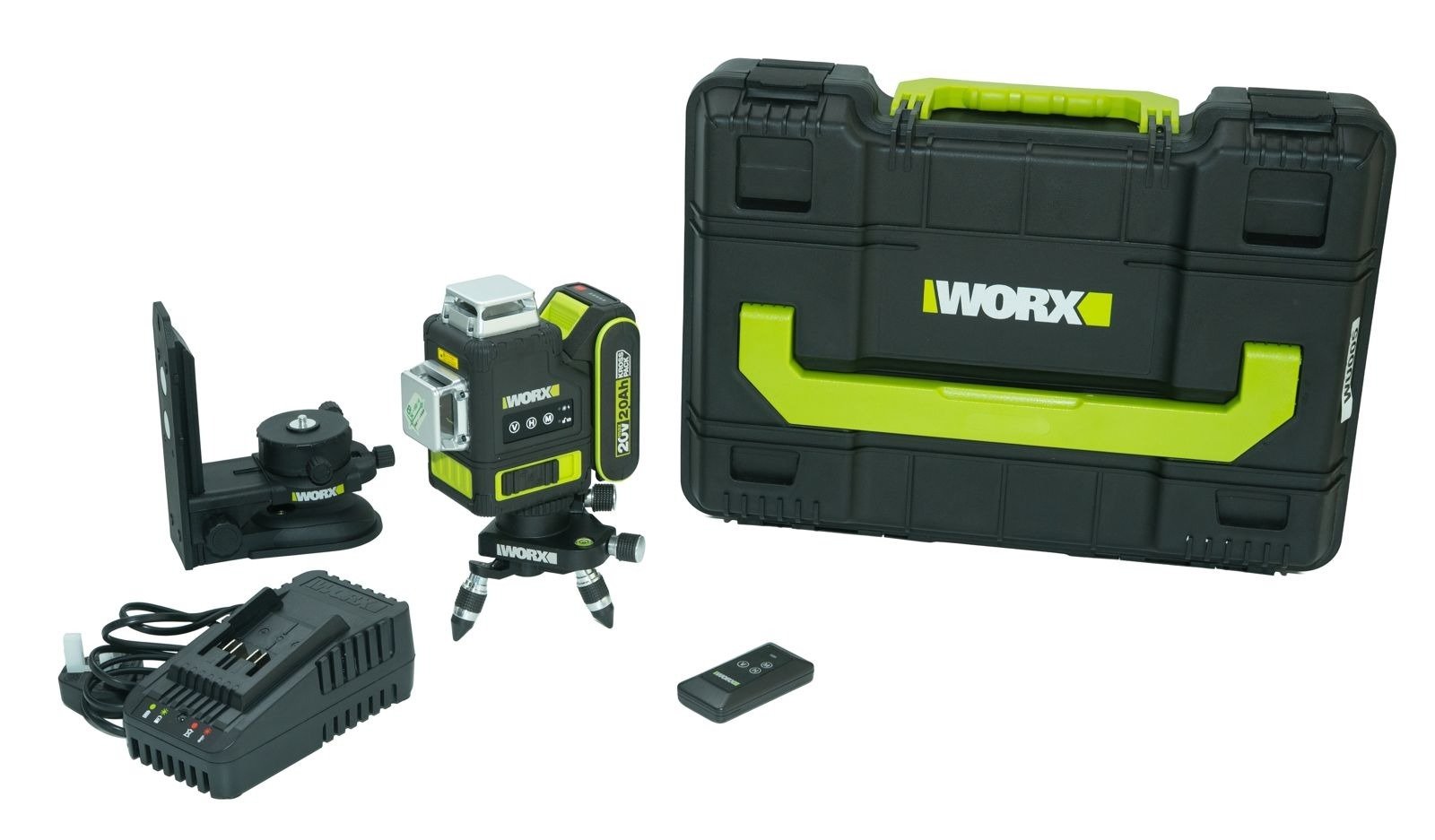 WORX WU005 20V 12線綠光貼墻平水儀