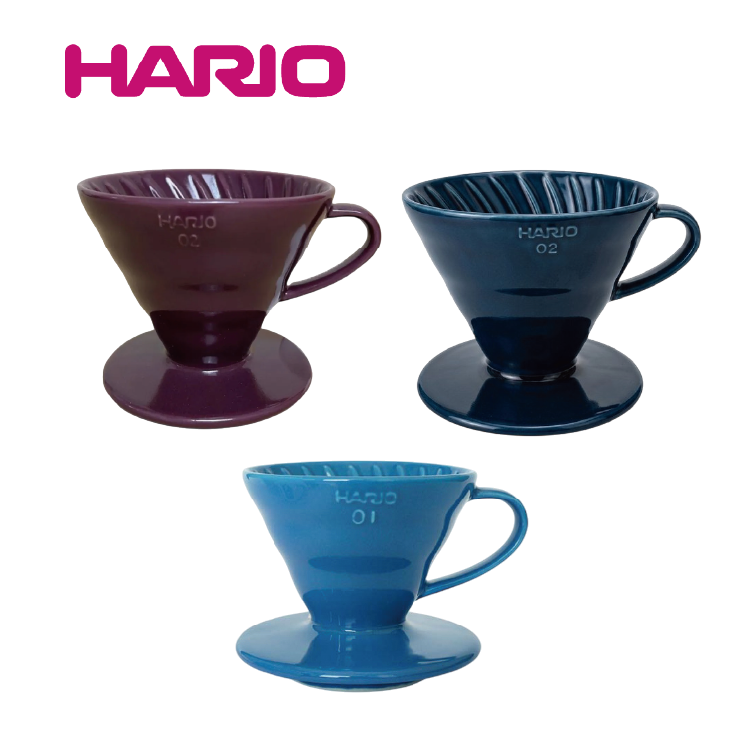 【HARIO】 V60彩虹磁石濾杯｜1~2人｜2~4人