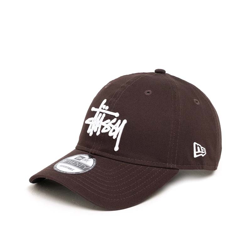 Stussy New Era 9twenty Basic Strapback 棒球帽 帽子 咖啡色 1311107-BN [台灣現貨]