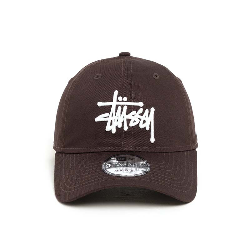 Stussy New Era 9twenty Basic Strapback 棒球帽 帽子 咖啡色 1311107-BN [台灣現貨]