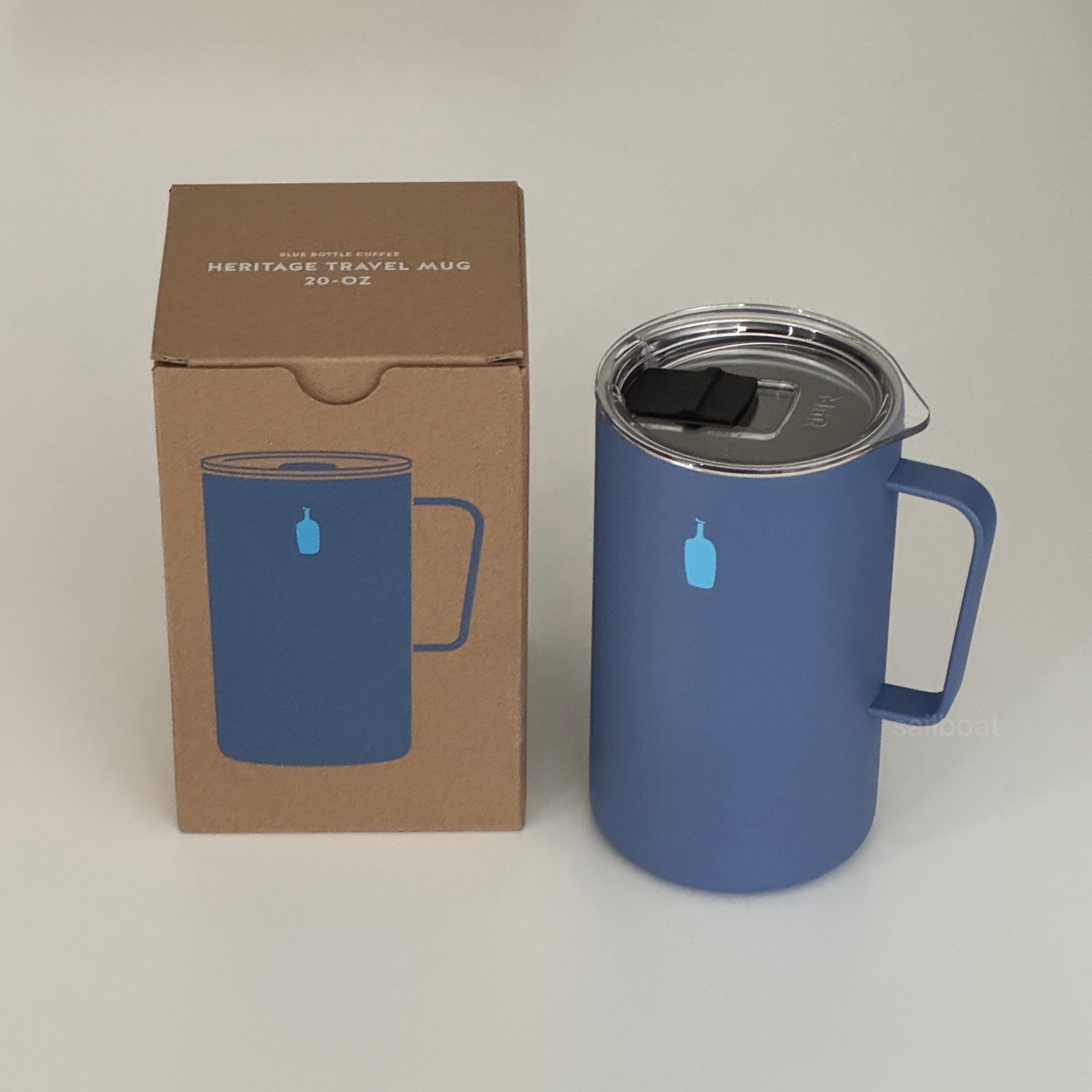 #現貨 🇰🇷韓國限定 BLUE BOTTLE 藍瓶 不鏽鋼把手杯