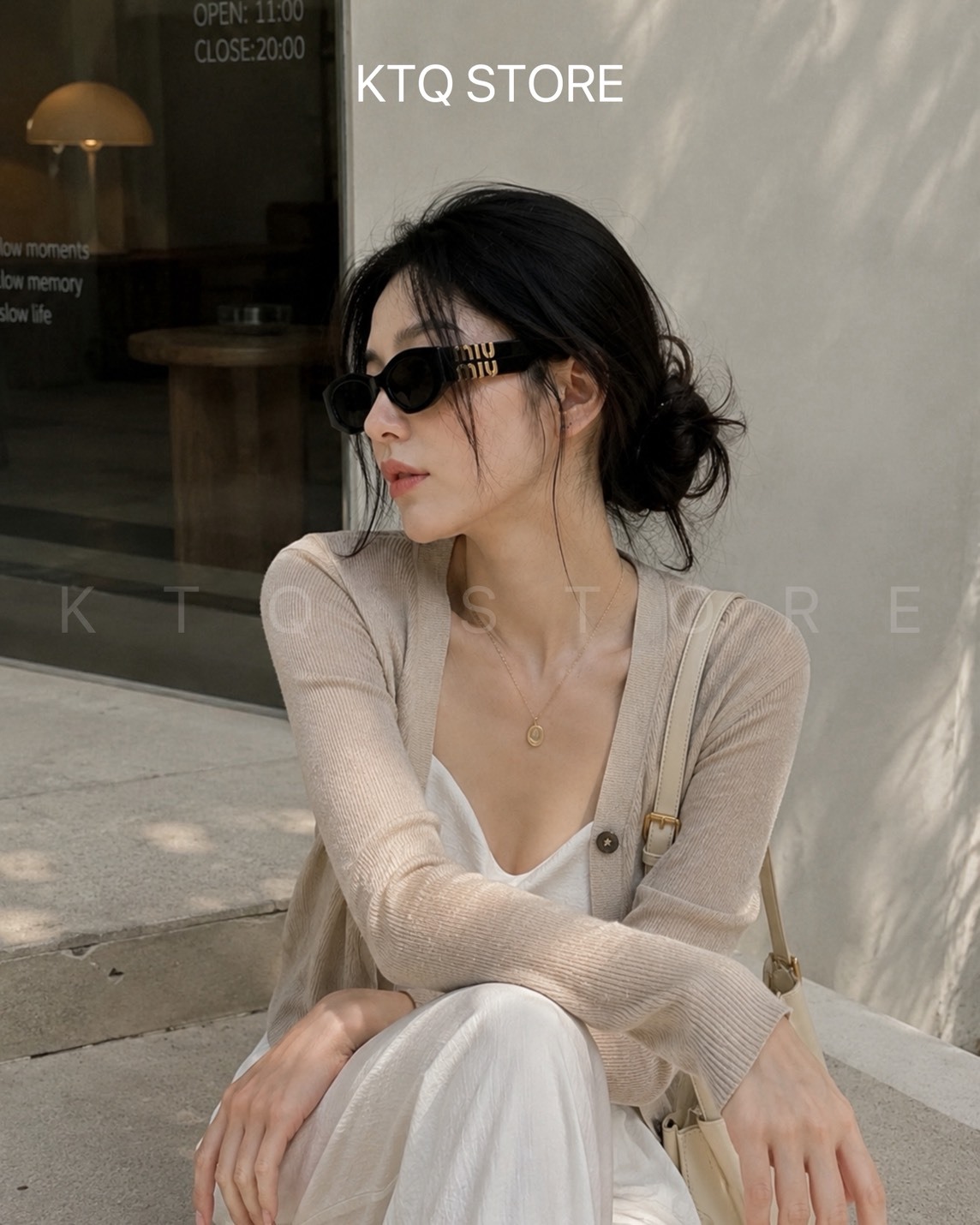 KTQ STORE ‧MIU MIU LOGO SMU11W_E1AB_F05S0_C_054