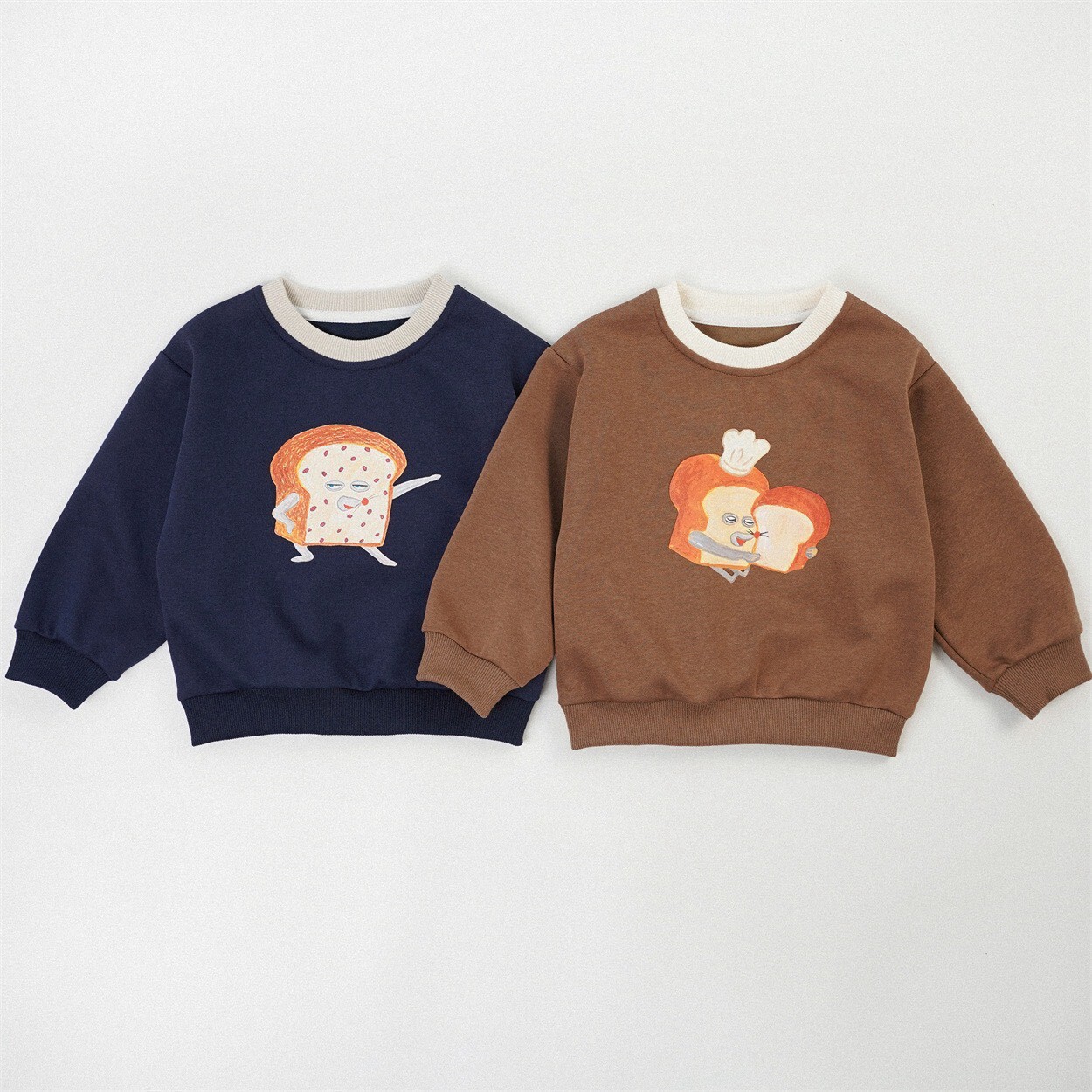 🍂 秋裝 ᝰ小偷麵包 素長TEE ꒱ ꒱ ꒱