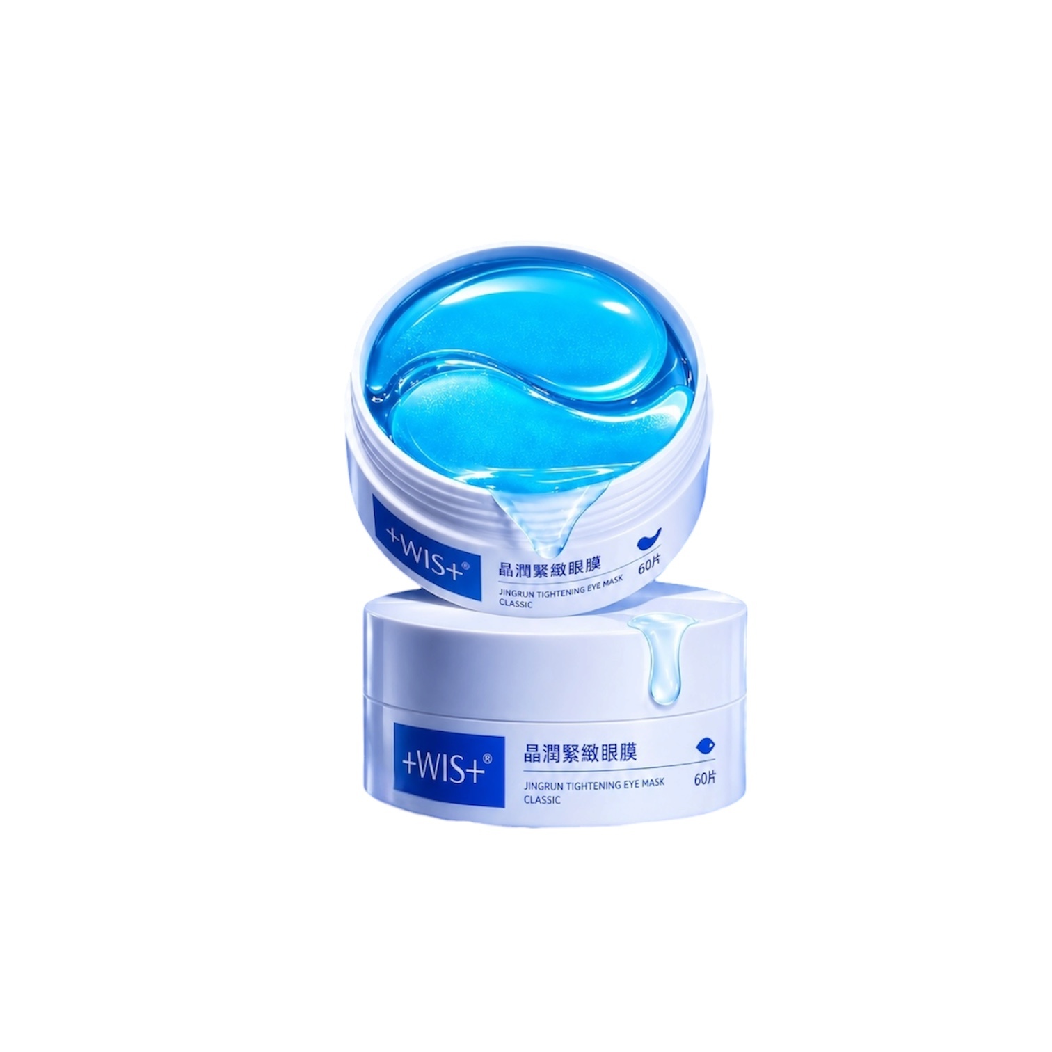 +WIS+ 3.0晶亮緊緻補水保濕舒緩眼膜貼
