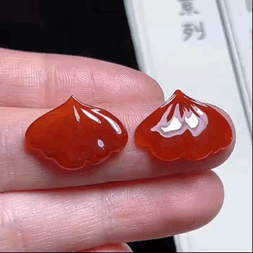 86361 翡翠銀杏一對