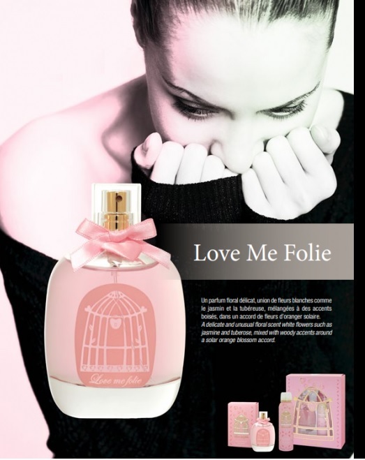 Dina Cosmetics - Love Me Folie Women's Perfume Gift Set (100ml + 150ml Body Spray) (Parallel Import)