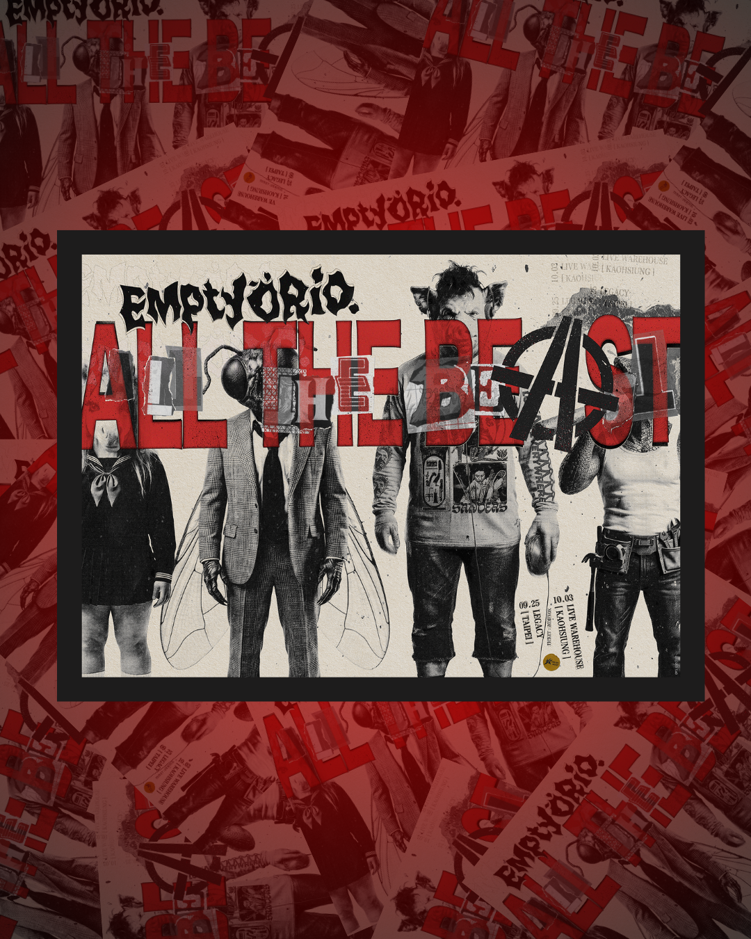 【EmptyORio】ALL THE BEAST 海報（附海報箱）