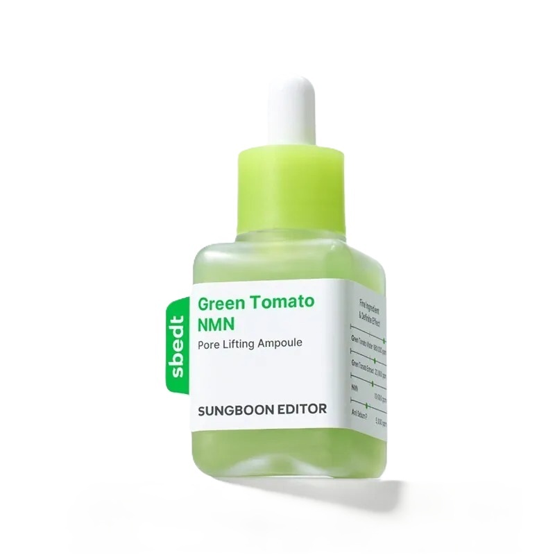 SUNGBOON EDITOR 綠蕃茄NMN立體塑顏毛孔安瓶 (40ml) (EXP:2029.03)