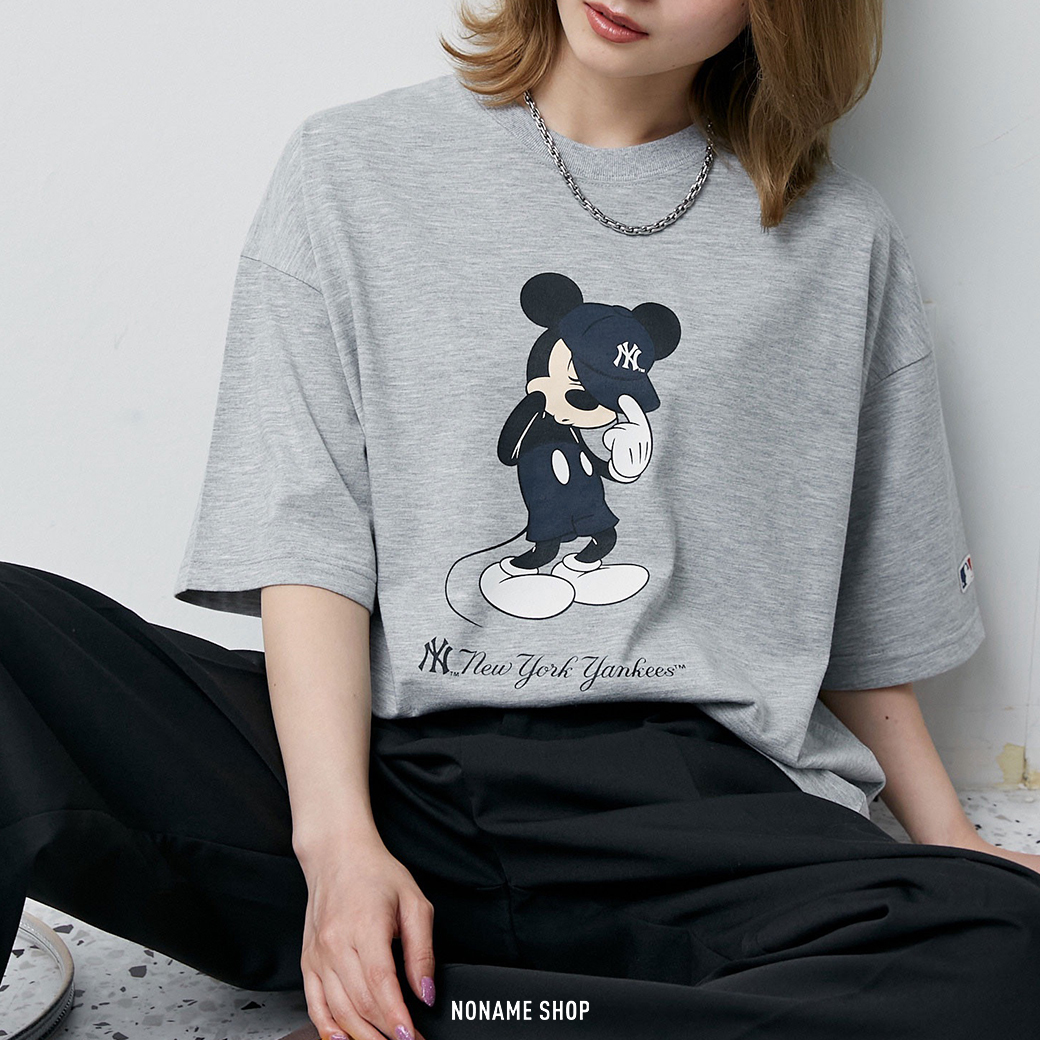 MLB × PUBLUX 聯名 米老鼠 MICKY 獨家 印花 短袖 五款 (男/女款)