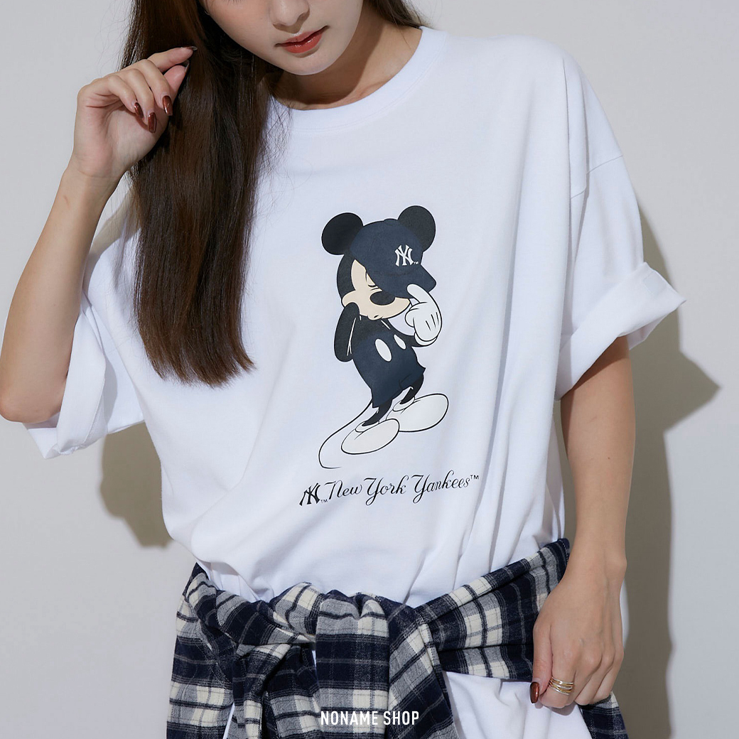MLB × PUBLUX 聯名 米老鼠 MICKY 獨家 印花 短袖 五款 (男/女款)