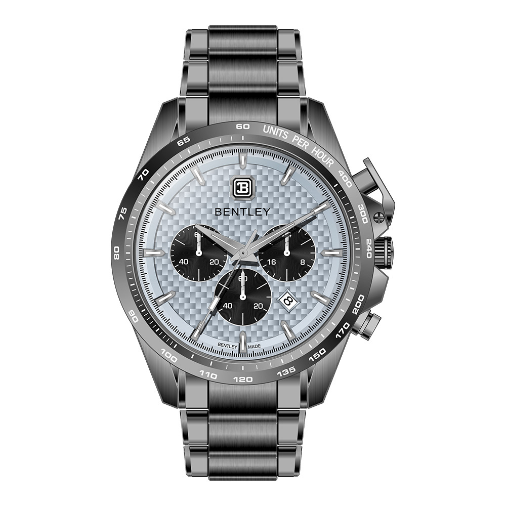 【BENTLEY 賓利】BL-28 THE VELOCITY 極速系列 真三眼計時 45mm 不鏽鋼 手錶