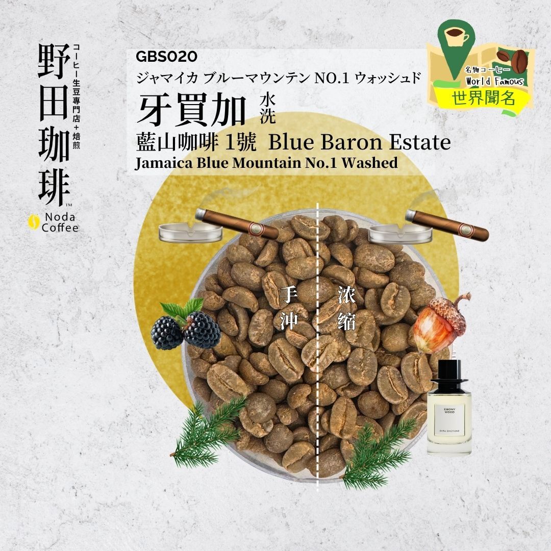 GBS020 牙買加 藍山咖啡1號 藍爵莊園 水洗