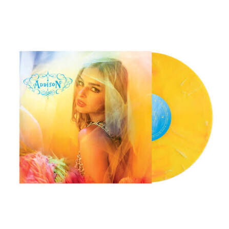 Addison Rae - Addison LP [Yellow Marble Vinyl]
