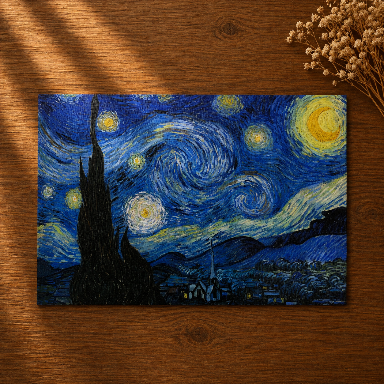 印象派 藝術明信片｜梵谷《星夜》