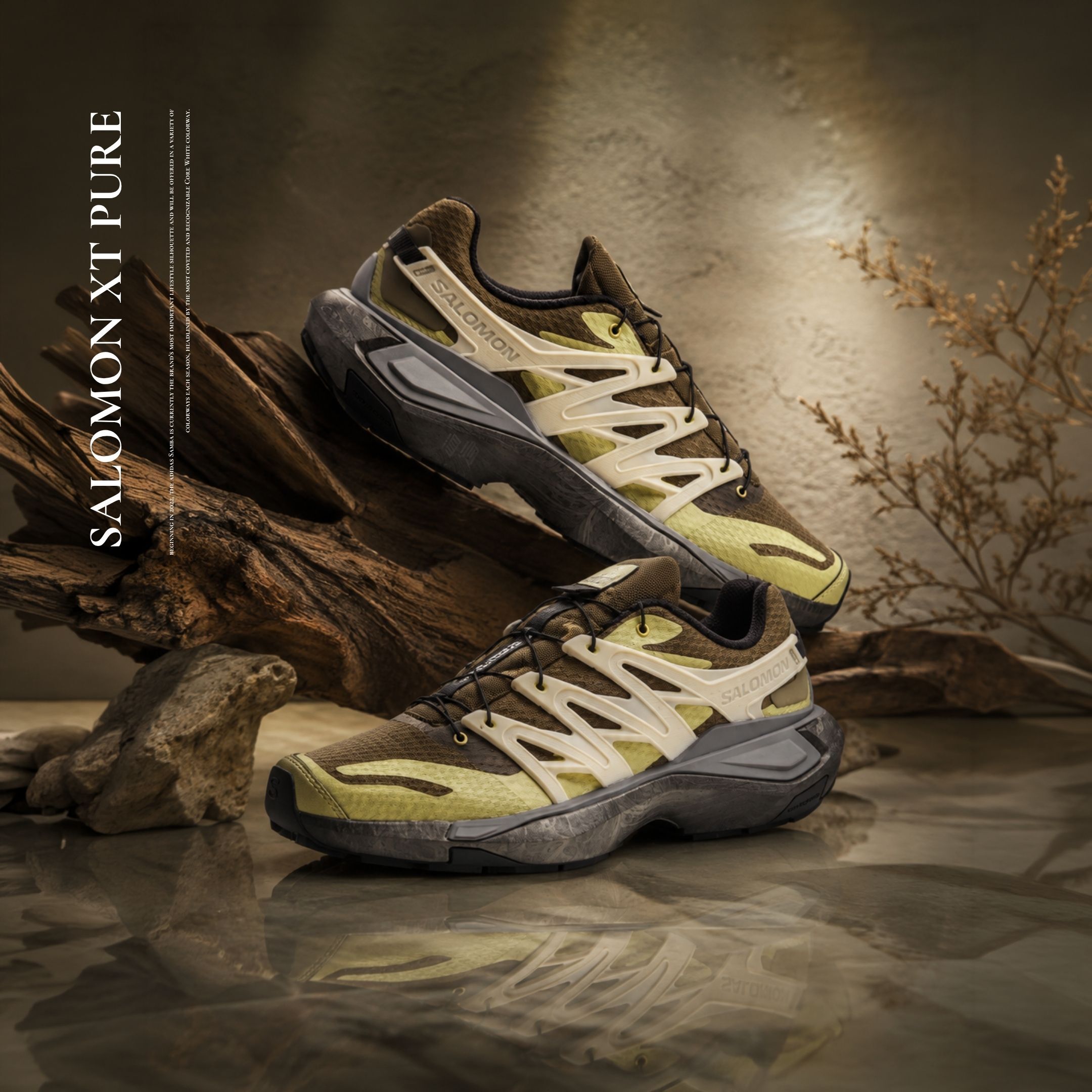NICEDAY 代購 Salomon XT PURE 灰綠 綠 軍綠 深綠 索羅門 跑鞋 慢跑 厚底 機能 L47858900